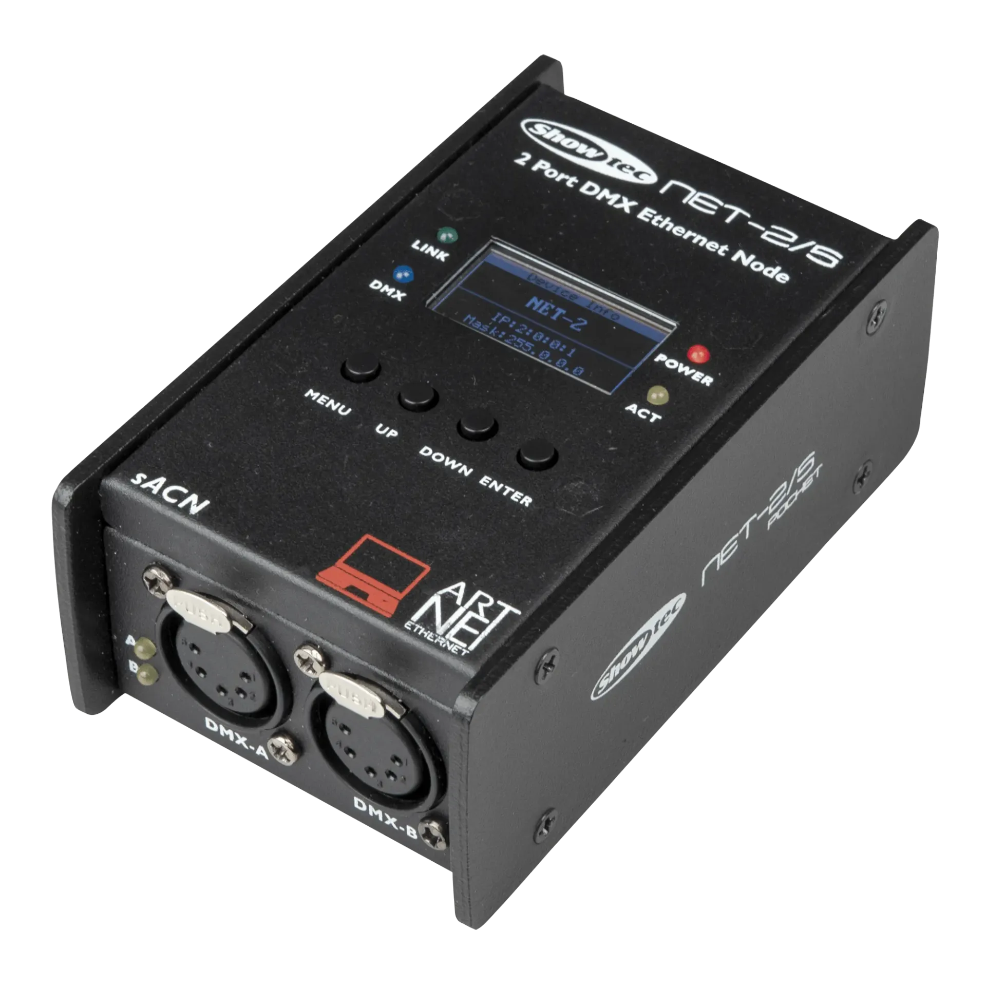 [50808 + FD02150] Zestaw rozszerzeń MaestroDMX™ ArtNET: Showtec NET-2/5 Pocket