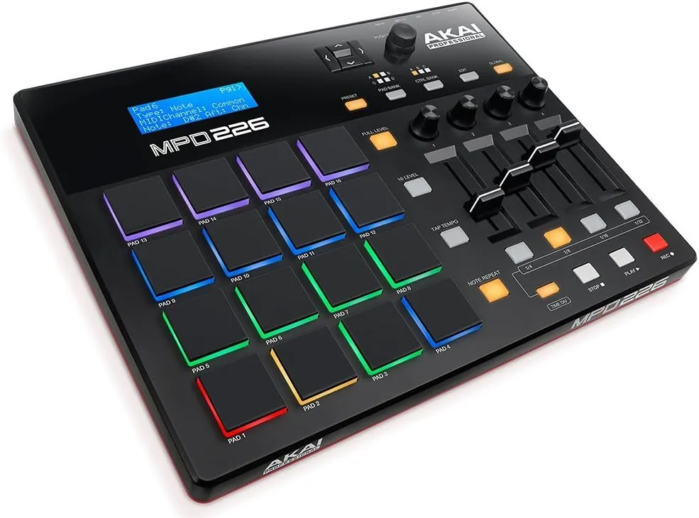 [RENT-MPD226] VERHUUR: Akai MPD226 MIDI-padcontroller