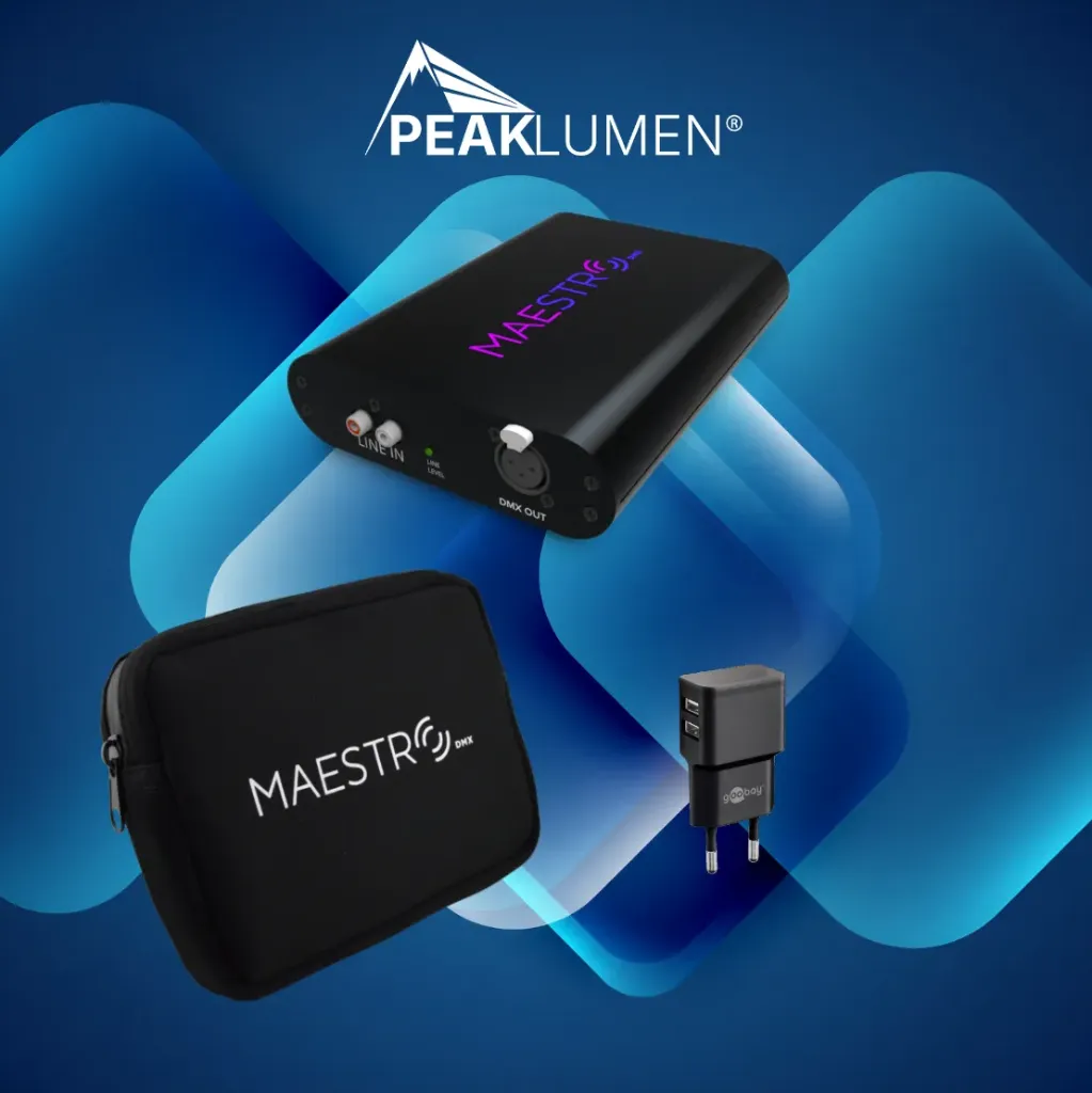 [MAESTROSETBASIC] Βασικό σετ MaestroDMX™ (512 κανάλια - 1 σύμπαν)